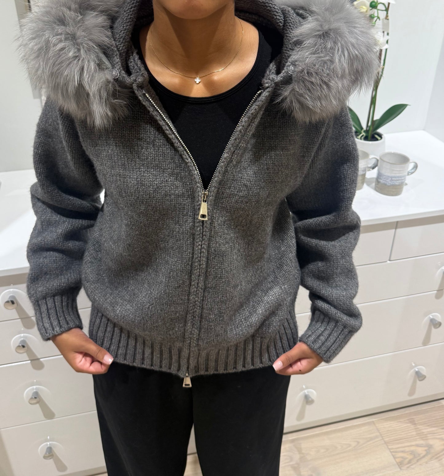 Silverfox Knit Jacket