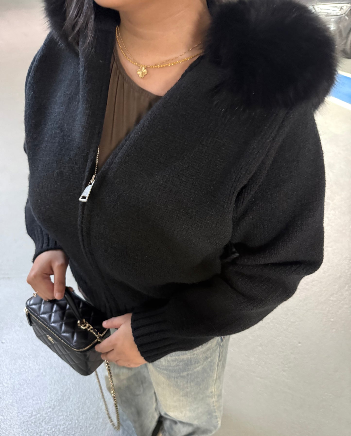 Onyx Knit Jacket